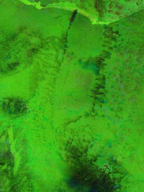 metin için alanı olan soyut yeşil suluboya arkaplan