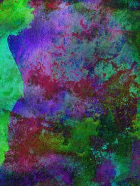 Soyut suluboya tasarımı boyanmış doku