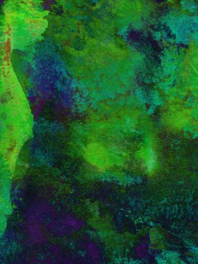 soyut yeşil ve mavi suluboya arkaplan