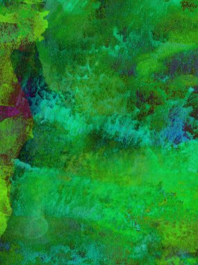 soyut yeşil ve mavi suluboya arkaplan