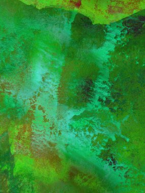 Yeşil ve kırmızı sulu boya arka plan 