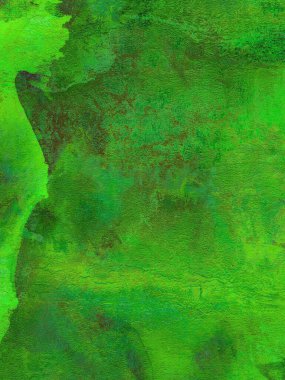 soyut yeşil suluboya desenli arkaplan