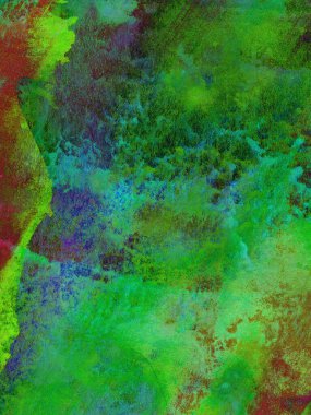 soyut yeşil ve mavi suluboya arkaplan