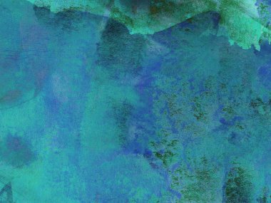 soyut mavi, yeşil suluboya arkaplan dokusu 