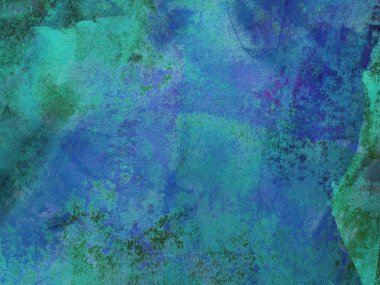 soyut mavi, yeşil suluboya arkaplan dokusu 