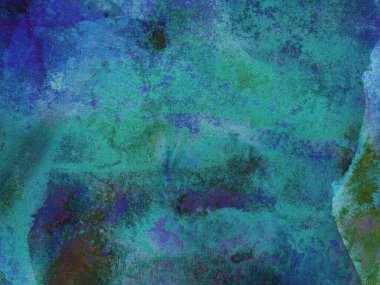 soyut mavi, yeşil, mor suluboya arkaplan