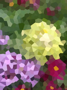 Renkli desenli soyut arkaplan