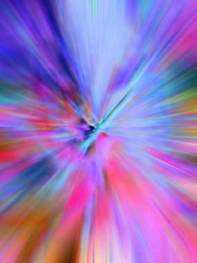 Hız çizgilerine sahip soyut renkli arkaplan