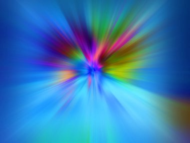 Soyut renkli bulanık arkaplan, hız kavramı