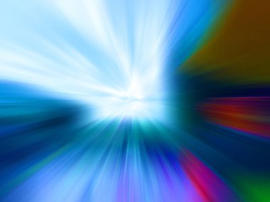 Soyut renkli bulanık arkaplan, hareket kavramı