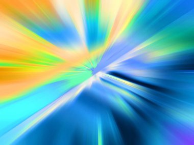 Soyut renkli arkaplan görünümü, hız kavramı