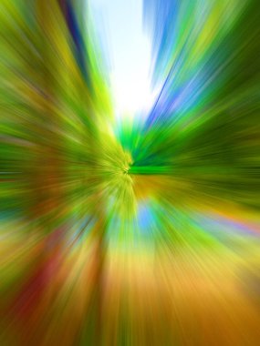 Soyut renkli bulanık arkaplan, hareket kavramı