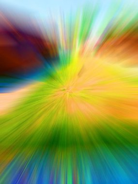 Soyut renkli bulanık arkaplan, hız kavramı