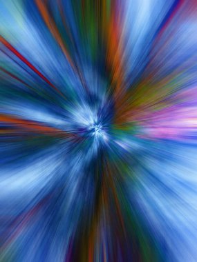 Soyut renkli arkaplan görünümü, hız kavramı