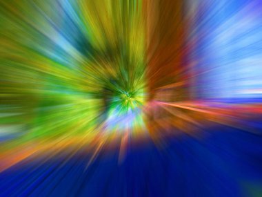 soyut renkli arkaplan, hareket kavramı