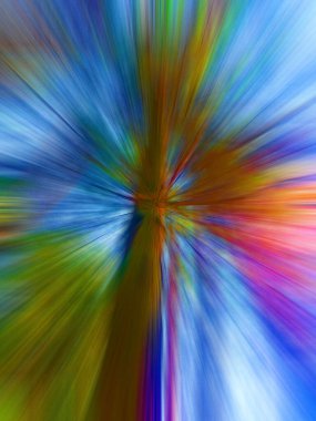 gökkuşağı renkleri ve dalga arkaplanı, soyut