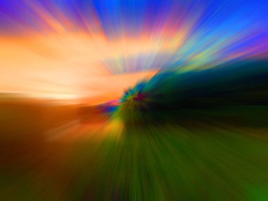 soyut renkli arkaplan, hareket kavramı