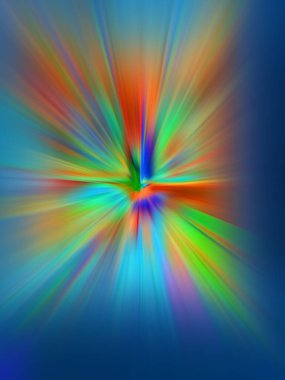 Soyut renkli bulanık arkaplan, hareket kavramı