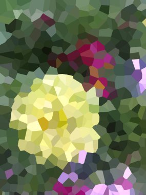 Soyut renkli mozaik arkaplan