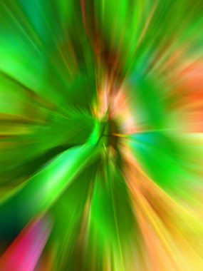 Soyut renkli hızlı hareket kavramı bulanık arkaplan