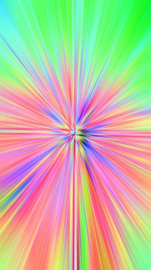 Yaratıcı tasarım için renkli soyut fraktal çizim