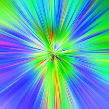 Radyal hareket bulanık efektli soyut çok renkli arkaplan. vektör illüstrasyonu.
