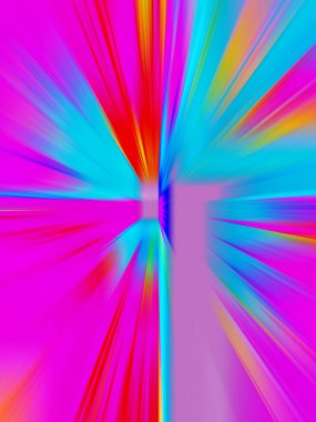 Sanatsal desenli soyut bir arkaplan. Renkli ve canlı bir doku.