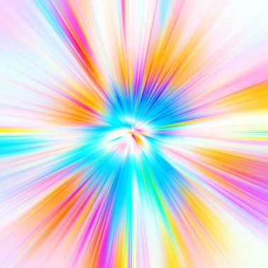 Renkli radyal hareket bulanıklığının soyut arkaplanı