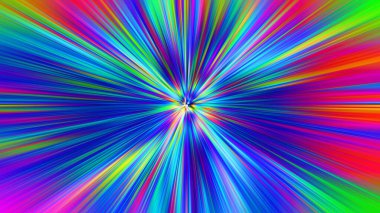 Tasarımınız için soyut renkli fraktal arkaplan