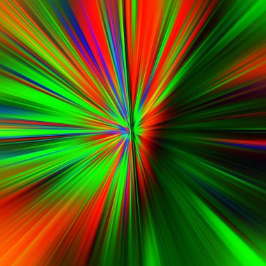 Renk patlamasının soyut arkaplanı.