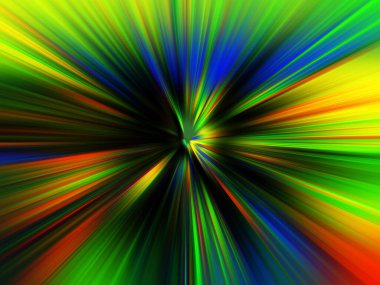 Hız çizgilerine sahip soyut renkli arkaplan