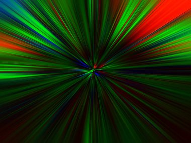 yeşil ve kırmızı çizgiler