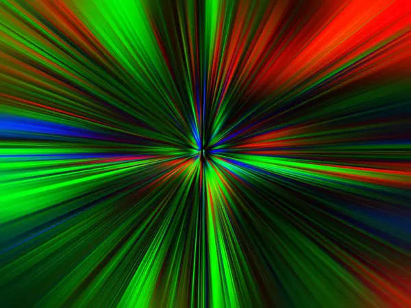 Renkli ışık ışınları. fraktal arkaplan.
