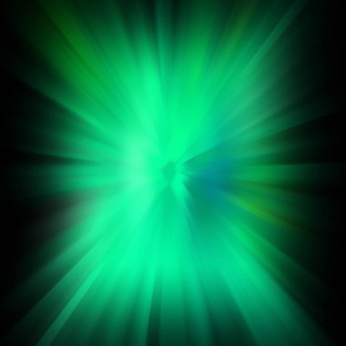 Karanlıktaki renkli ışık ışınları, soyut arkaplan