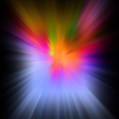 Işık ışınları, ışınlar, ışık patlamaları, neonlar