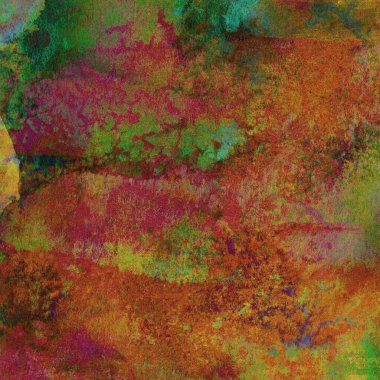 Soyut suluboya tasarımı, boyalı dokuya yakın çekim. Asgari arkaplan.