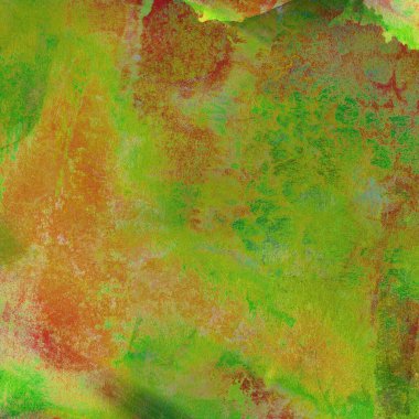 Soyut suluboya tasarımı, boyalı dokuya yakın çekim. Asgari arkaplan.