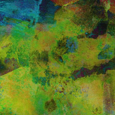 Renkli elementlerle soyut suluboya arkaplan