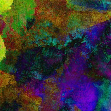 Yağlı boya fırça darbeleri ve desen ile arkaplanda yaratıcı soyut resim