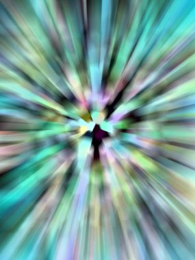 Soyut renkli bulanık arkaplan, hareket kavramı