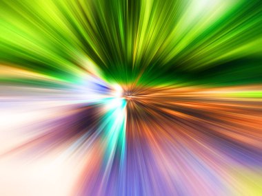 Renkli soyut hızlı hareket bulanık arkaplan