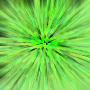 Çizgiler ve daireler ile soyut yeşil arkaplan