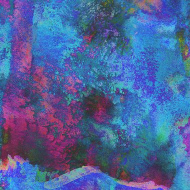 Bu resim, çeşitli dijital ve yazdırma medya projelerinde arka planlar için mükemmel olan koyu maviden canlı yeşile geçiş yapan kusursuz bir suluboya dokusuna sahiptir.