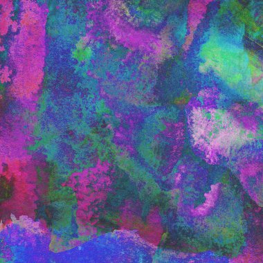 Bu resim, çeşitli dijital ve yazdırma medya projelerinde arka planlar için mükemmel olan koyu maviden canlı yeşile geçiş yapan kusursuz bir suluboya dokusuna sahiptir.