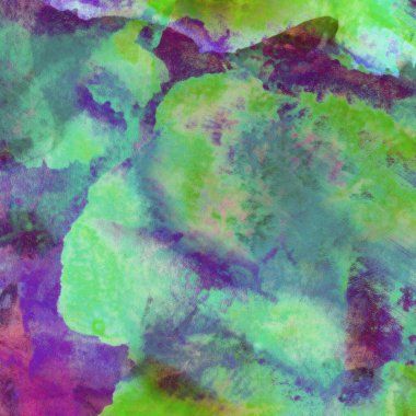 Bu resim, çeşitli dijital ve yazdırma medya projelerinde arka planlar için mükemmel olan koyu maviden canlı yeşile geçiş yapan kusursuz bir suluboya dokusuna sahiptir.