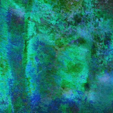 Bu resim, çeşitli dijital ve yazdırma medya projelerinde arka planlar için mükemmel olan koyu maviden canlı yeşile geçiş yapan kusursuz bir suluboya dokusuna sahiptir.