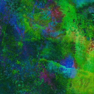 Bu resim, çeşitli dijital ve yazdırma medya projelerinde arka planlar için mükemmel olan koyu maviden canlı yeşile geçiş yapan kusursuz bir suluboya dokusuna sahiptir.