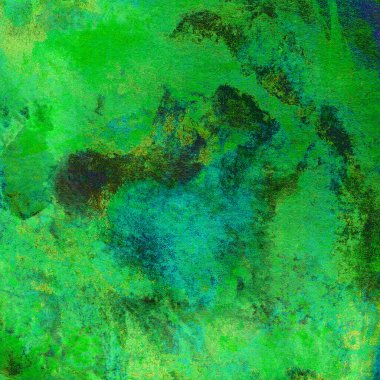 Bu resim, çeşitli dijital ve yazdırma medya projelerinde arka planlar için mükemmel olan koyu maviden canlı yeşile geçiş yapan kusursuz bir suluboya dokusuna sahiptir.