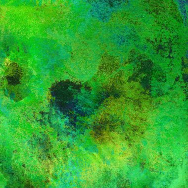 Bu resim, çeşitli dijital ve yazdırma medya projelerinde arka planlar için mükemmel olan koyu maviden canlı yeşile geçiş yapan kusursuz bir suluboya dokusuna sahiptir.