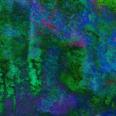 Bu resim, çeşitli dijital ve yazdırma medya projelerinde arka planlar için mükemmel olan koyu maviden canlı yeşile geçiş yapan kusursuz bir suluboya dokusuna sahiptir.